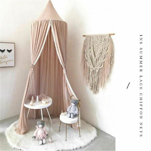 

mosquito net kids baby bed canopy bedcover curtain bedding home dome cotton tent child