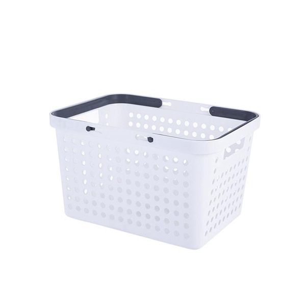 

laundry bags plastic portable memory shower handbag storage box with handle bathroom kitchen