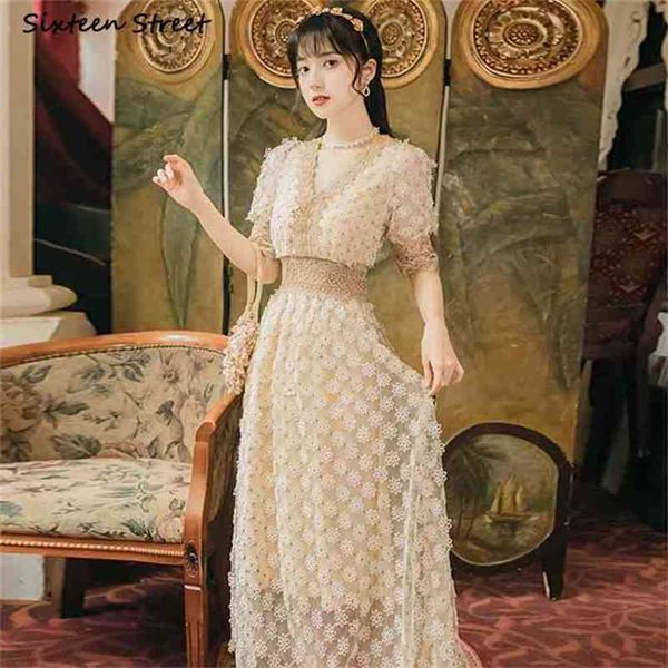 

summer embroidery party dresses women evening v-neck apricot short-sleeve maxi woman vestido elegant female 210603, Black;gray