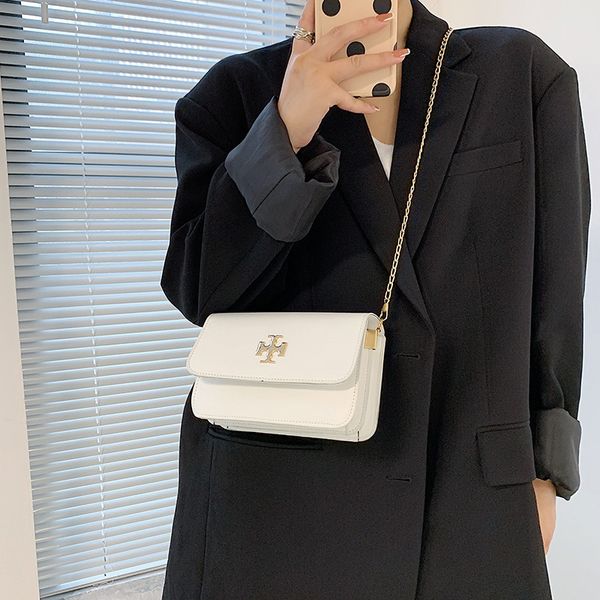 

luxury quality korean fashion 2021 autumn single shoulder bag foreign style miss sister texture chain messenger bag fashion