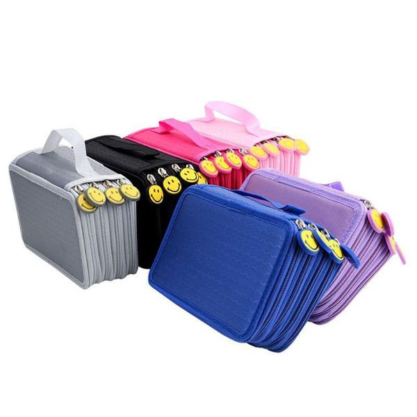 

pencil bags for 52/72pcs pencils portable drawing sketching pen case holder bag