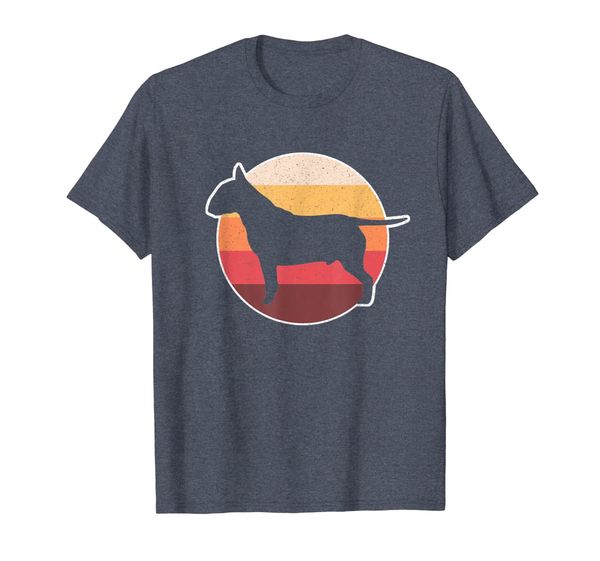 

retro vintage bull terrier t shirts dog lovers gifts, White;black