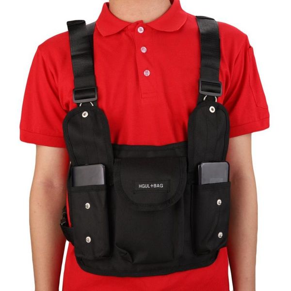 

outdoor tactical men women fashion hip hop multi-functional chest bag