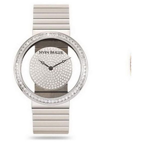 

wristwatches all diamond watches for waterproof watch ladies brands women luxury, Slivery;brown