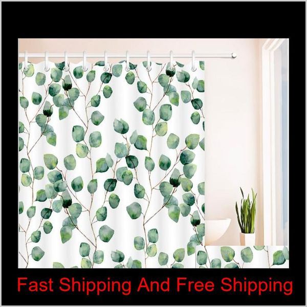 

bathroom decor green ivy shower curtain decorative fabric shower curtain floor mats sets waterproof curtai qylvnm lyqlove