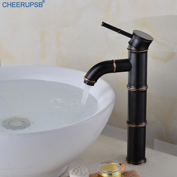 

bathroom sink faucets torneira pia do banheiro antique faucet cold water mixer brass tap single handle hole bamboo joint basin k42