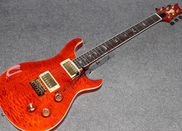 

electric guitar solid body mahogany arch shadow maple the birds inlay support for custom
