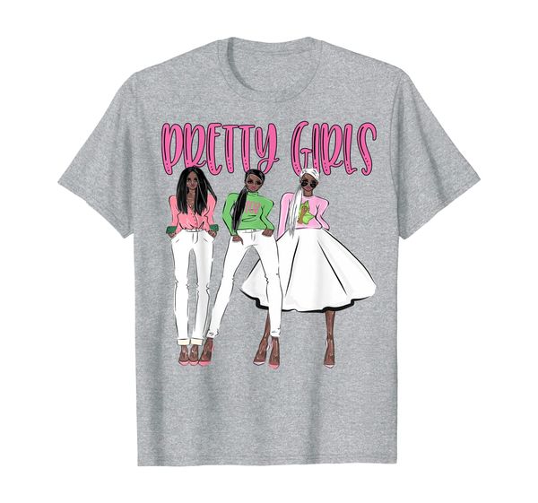 

pretty girls - aka shirt - 1908 - aka fashion t-shirt, White;black