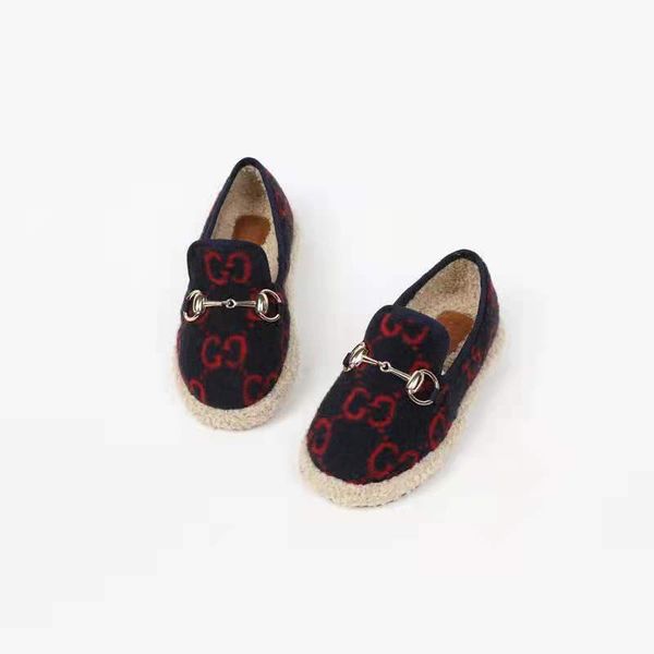 

winter shoe kid dress warm outdoor walking shoes red baby girl snow boots eu 26-35 kids girls brown martin boot, Black