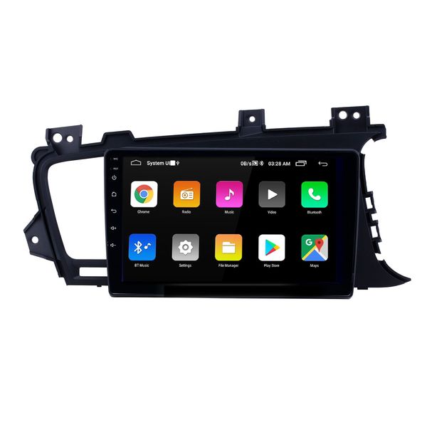 

9 inch android radio car video for 2011-2014 kia k5 rhd bluetooth hd touchscreen gps navigation support carplay rear camera