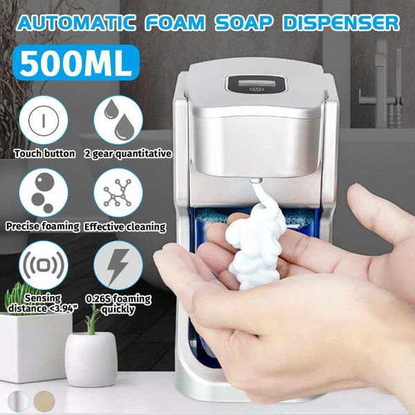 

automatic foam soap dispenser infrared touchless motion bathroom dispenser hand washer sensor foam machine bathroom accessories