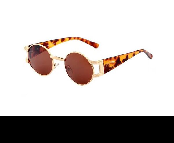 

1pcs fashion sunglasses eyewear sun glasses designer mens womens brown cases black metal frame dark 50mm lenses for 188, White;black