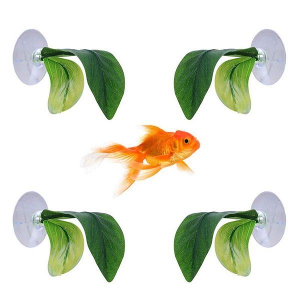

decorations artificial aquarium fishtank plants leaf betta fish rest spawning ornamental play relax hide hammock