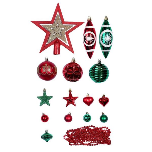 

party decoration 1 set christmas scene pendants exquisite tree hanging decors