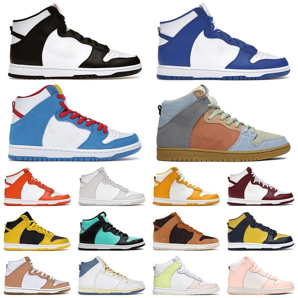 

2021 wmns high black white men women running shoes kentucky syracuse vast grey dark sulfur outdoor mens trainer sneakers, White;red