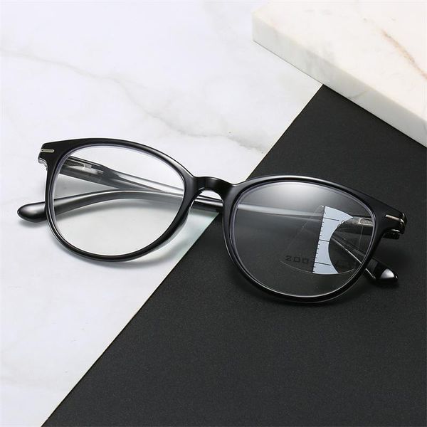 

sunglasses progressive reading glasses multifocal anti-blue light eyewear ultralight presbyopic far near women men eyeglasses, White;black