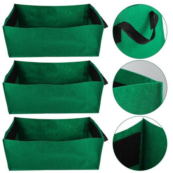 

planters & pots 3psc garden planting bag breathable grow vegetable container