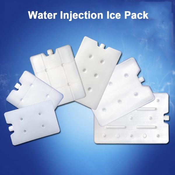 

hydration packs ice crystal box reusable water injection refrigerated cooling freshkeeping plate cold cool bag