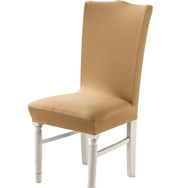 

chair covers dining room cover stretch elastic slipcover spandex case for chairs housse de chaise pure color