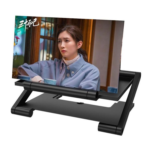 

3d mobile phone screen magnifier hd video stand folding 3d screen mobile phone magnifier cellphone holder