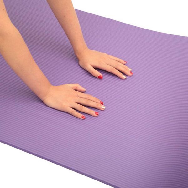 

yoga mats 10mm eva comfortable foam sports non-slip absorption pilates fitness mat