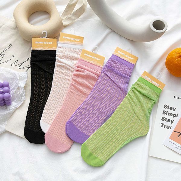 

women thin breathable ice color cotton lace pile, Black;white