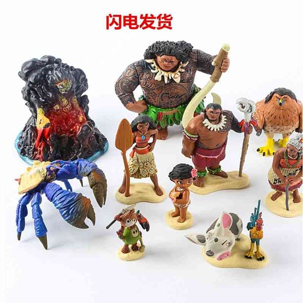 

ocean wonderland 10 moana princess maui toys hand made model dolls
