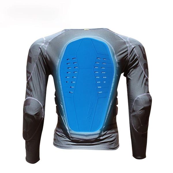 

artificial cartilage material back support buffering and damping ski roller skating back protector sports protective 07jw246, Black;blue