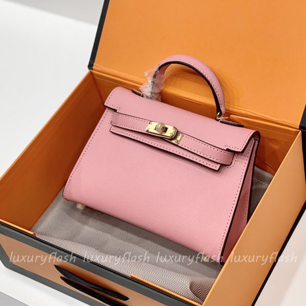 

20cm totes fashion lady handbags designer handle purses mini small purses classic golden hardware cowhide multicolor wholesale