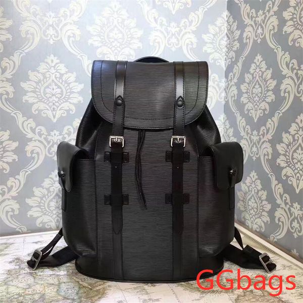 

designers backpack wallet large business capacity oxidized travel handbags luxurys chriser mens leather trend totes abael bags m43735