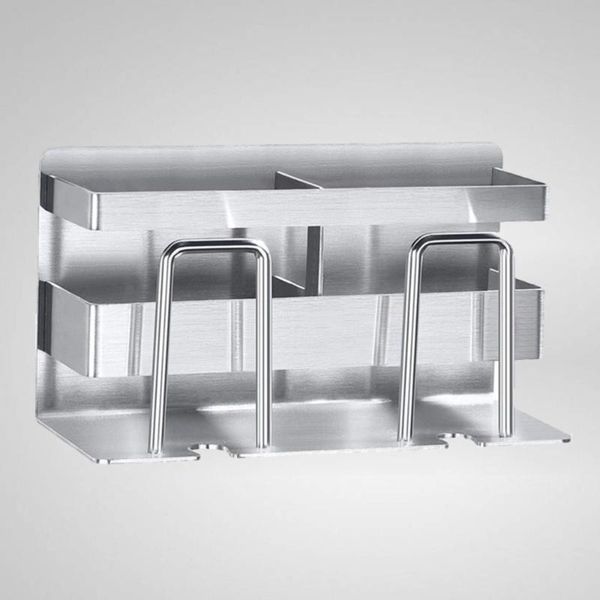 

toothbrush holder creative stainless steel toothbrush organizer wall mounted organizer for bathroom storage