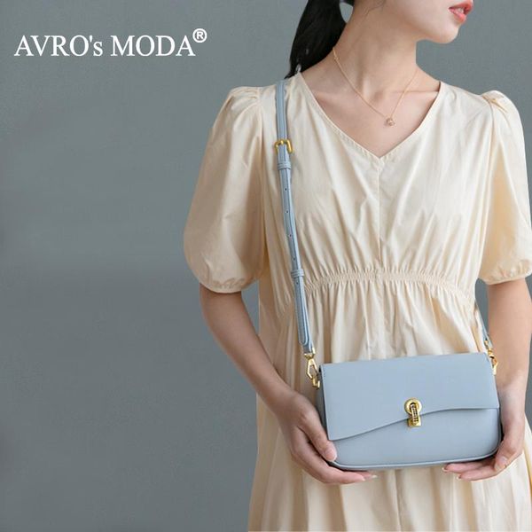 

evening bags avro's moda brand crossbody for women fashion genuine leather luxury designer handbags ladies shoulder messenger flap bag