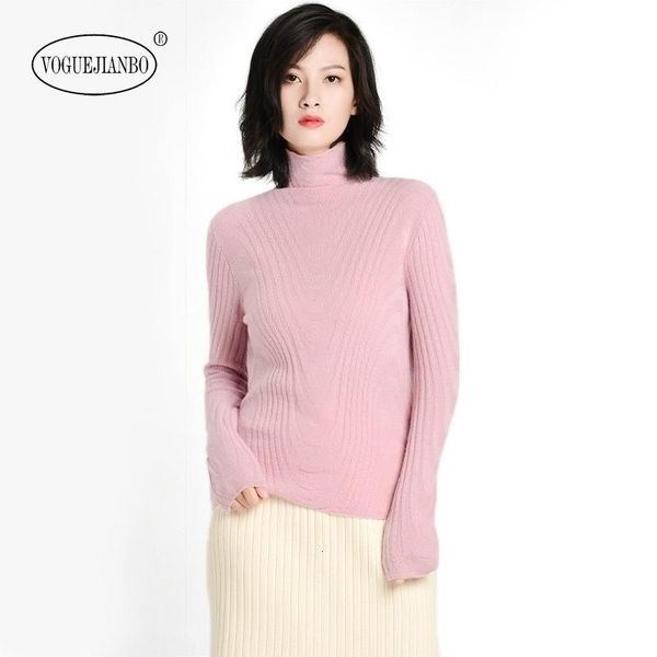 

women's sweaters sweater women 2021 spring korean version of the pull-up slim turtleneck 100% pure wool mooirue truien dames, White;black