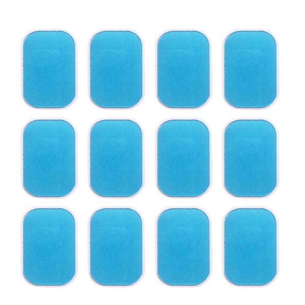 

12pcs hydrogel fitness patch fitness sticker glue stimulating abs pads body-building apparatus hydrogel stickers