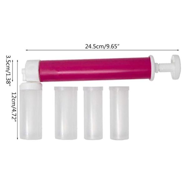 

manual airbrush cake decorating coloring baking cake pastry dusting spray tube 37mf