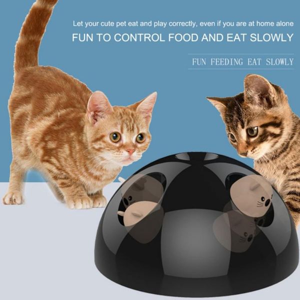 

cat toys pets puzzles gophers slapping foraging fun mice silent mode interactive