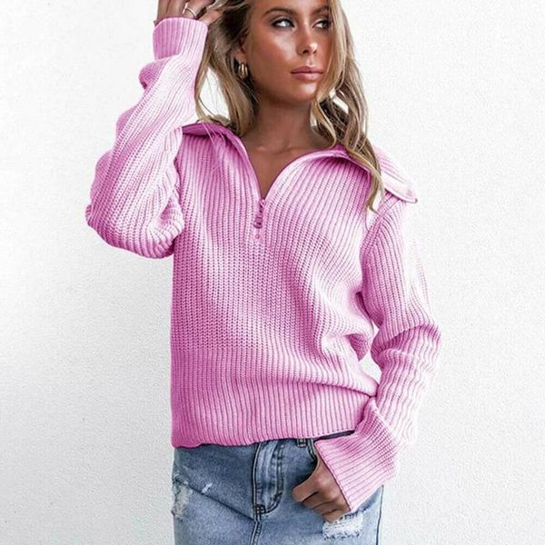 

women's sweaters women patchwork knitted sweater casual loose blouse jumper pullover winter ladies autumn zipper coats outwear, White;black