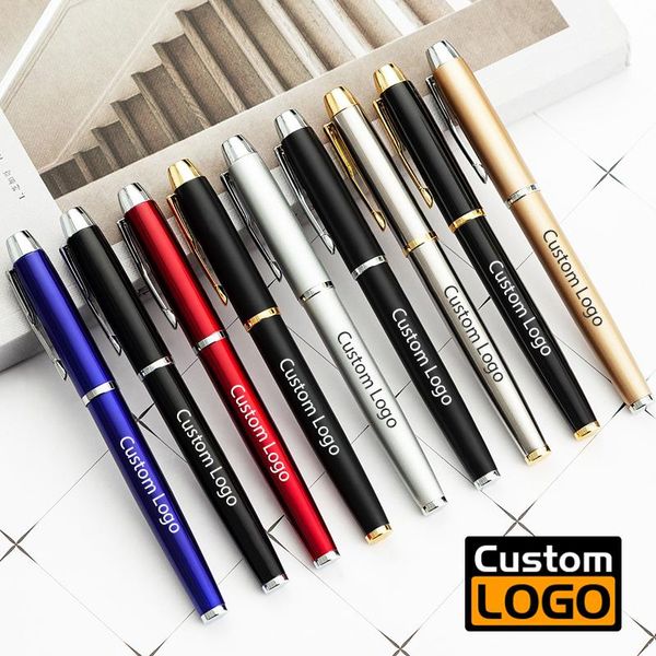 

gel pens high-end business metal signature pen 0.5mm creative advertising customized logo exquisite gift wholesale engraving