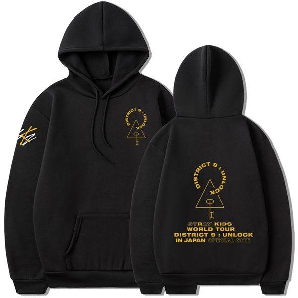 

kpop new hoodie south korean boys band series street kids pullover, Black
