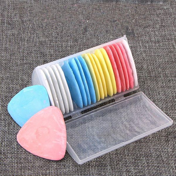

10pcs/set colorful erasable fabric tailors chalk fabric patchwork marker clothing pattern diy sewing tool needlework accessories, Black