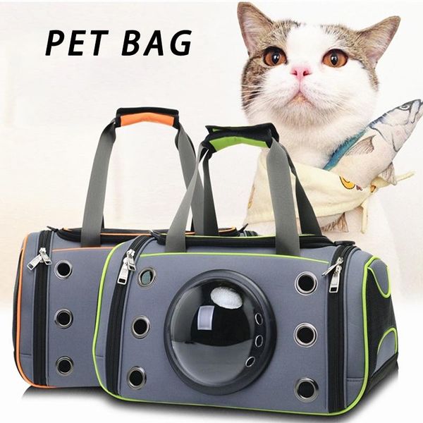

cat carriers,crates & houses pet handbag dog bag bubble plus space carriers pu leather backpack for and small outdoor waterproof