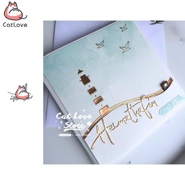 

painting supplies lighthouse german metal cutting dies scrapbooking stencil die cuts card making diy decorative craft embossing for 2021