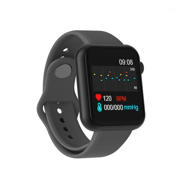 

smart wristbands v6 smartwatch for men sport watch full touch screen heart rate detection message reminder band1