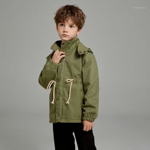 

jackets children's coat kids boys girls waterproof hooded jacket cotton lining raincoat coats childern clothes clothing1, Blue;gray