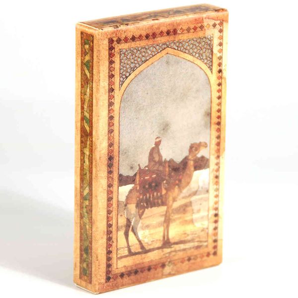 Das altarabische Lenorma-Tarot, 39 Karten, romantischer Stil, antike Ölgemälde und Aquarelle, historisches Arabien-Spieldeck, Verkauf. U3T5