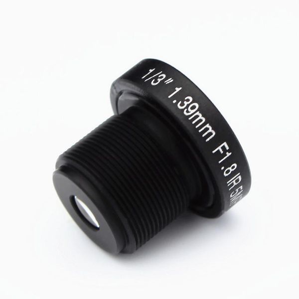 

x4pcs hd 5mp 1.39mm 180 degrees 1/3" panoramic cctv lens fisheye f2.0 for ip camera