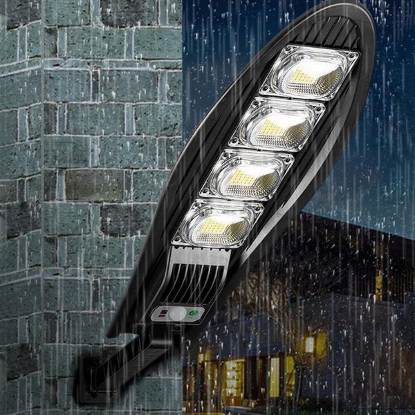 

outdoor wall lamps led solar motion sensor light waterproof street lamp with remote control adjustable brightness garden
