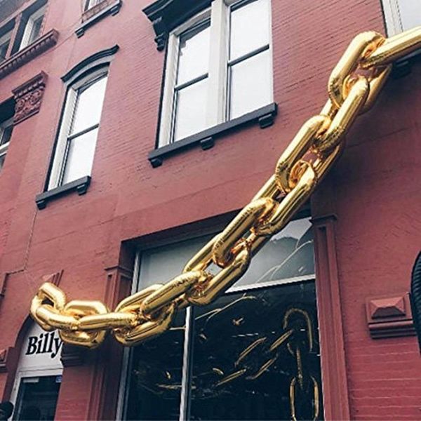 

1pcs 40 inch aluminum foil balloon digital chain iron chain balloon wedding decoration bar party decoration globos
