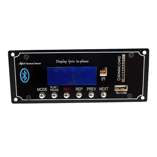 

smart power plugs decoder board,bluetooth mp3 decoding board module support fm radio usb tf aux display lyrics