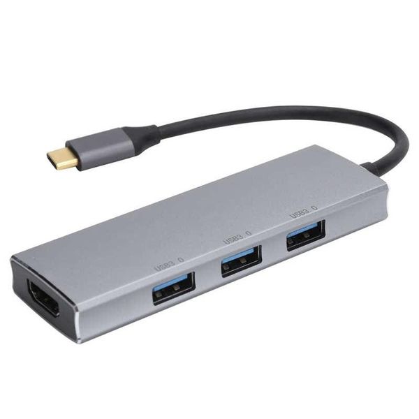 

hubs hub type-c docking station 4 in 1 network adapter for lapcomputer 4k*2k